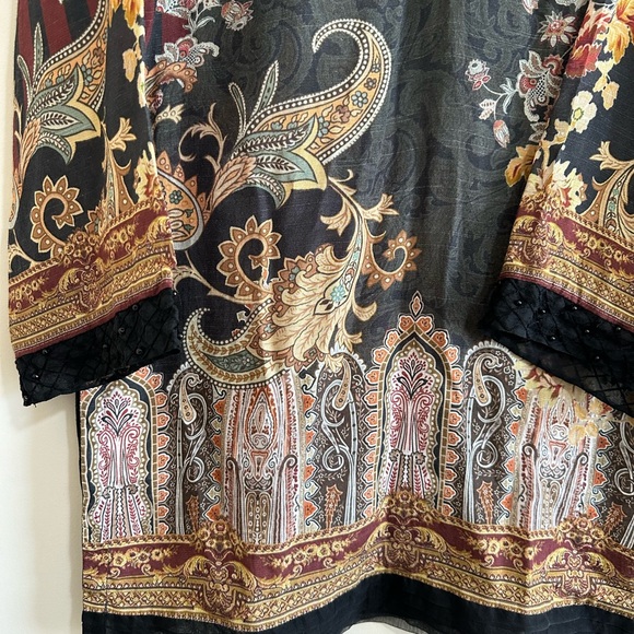 Pakistani Designer Printed Kurti - Picture 5 of 5